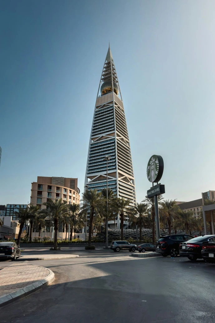 Kingdom Centre Tower in Riyadh Saudi Arabia